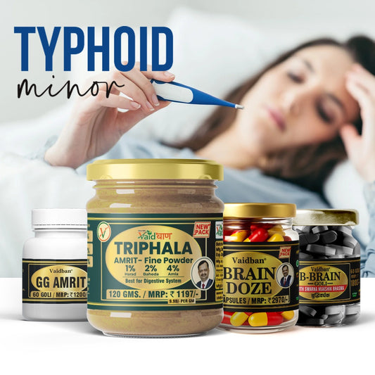 Vaidban Typhoid Minor Combo - Typhoid Recovery & Immunity Support