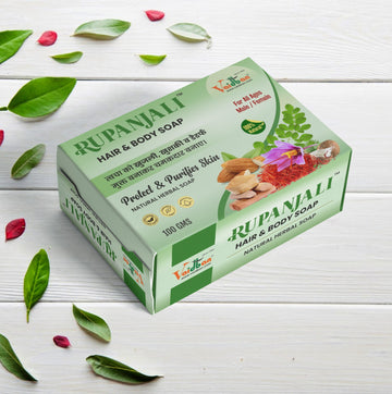 Rupanjali Hair & Body Soap – Herbal Care for Skin & Hair