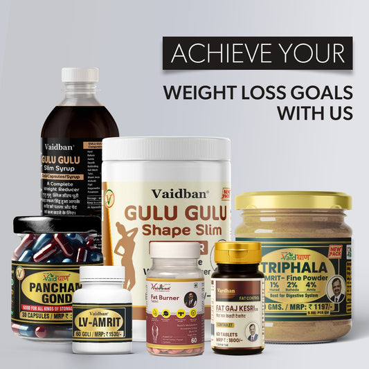 Vaidban Weight Management Mega Pack - Shape Slim Naturally
