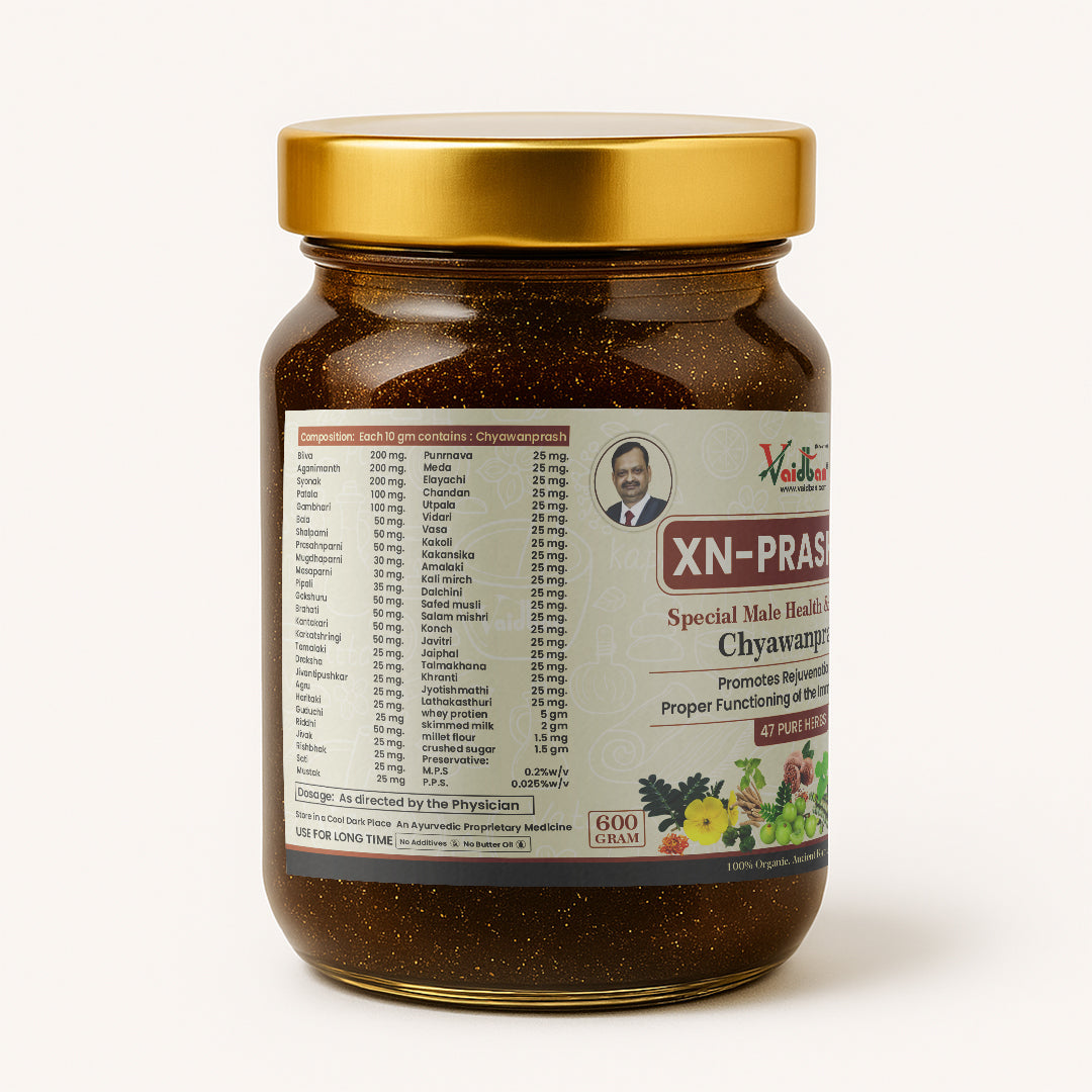 Vaidban XN-Prash DS – Ayurvedic Chyawanprash for Male Health & Wellness | 600gm