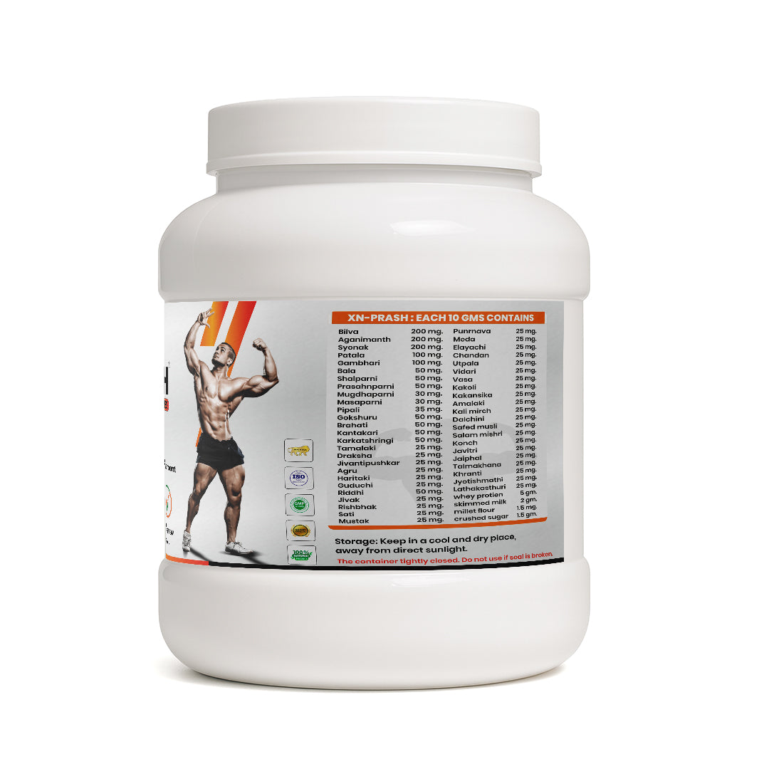 XN-Prash Energy Booster by Vaidban – Ayurvedic Muscle Gain & Endurance Supplement (2 KG)