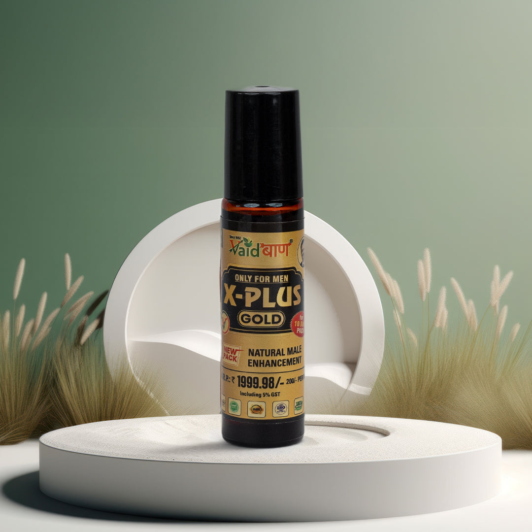 X Plus Gold Oil - Pure Ayurvedic Massage Oil For Men