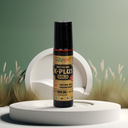 X Plus Gold Oil - Pure Ayurvedic Massage Oil For Men