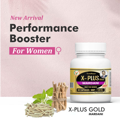 Vaidban X-Plus Gold Mardani – Performance Booster for Women
