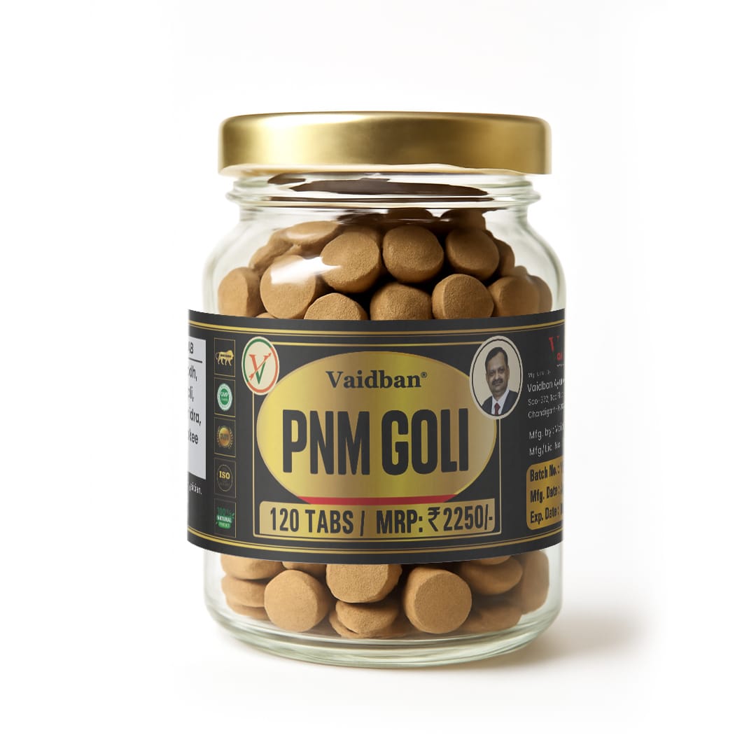 Vaidban PNM Goli for Ayurvedic Solution for Inflammation Relief