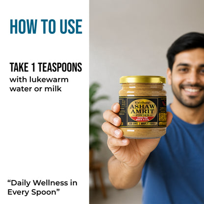 Vaidban Ashaw Amrit Powder: Enhance Your Cognitive and Visual Health Naturally