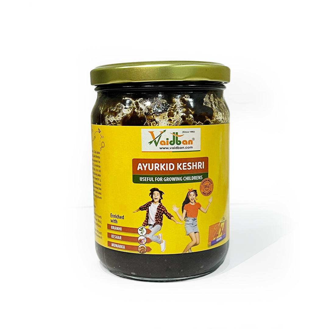 Vaidban Ayurkid Keshri – Ayurvedic Tonic for Growing Children’s Strength and Immunity