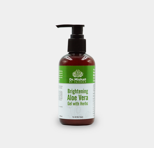 Brightening Aloe Vera Gel with Herbs – 200ml | For All Skin Types