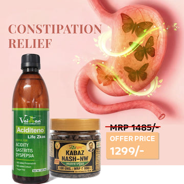 Constipation Relief Combo - Aciditeno Life Zkas & Kabaz Nash-NW