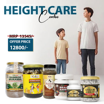 Height Care Combo - Complete Ayurvedic Growth & Development Kit for Children