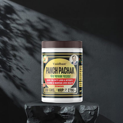 Vaidban Panch Pachak Powder 200g - Herbal Liver Support & Detoxification, Aids Fatty Liver, Maintains Liver Health
