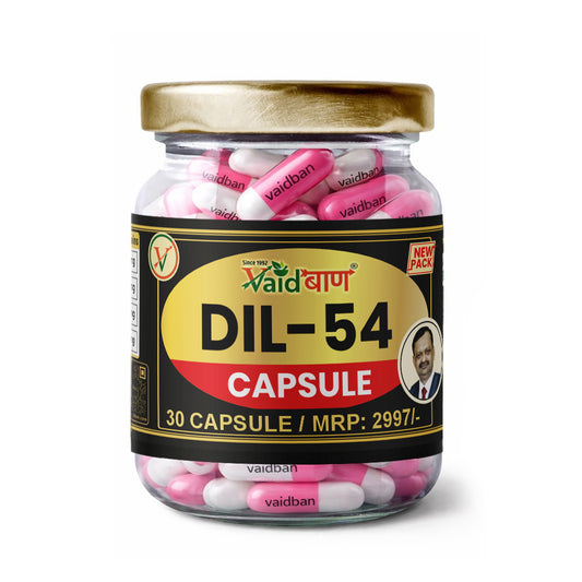 Vaidban DIL-54 Capsule | Natural Heart Care & Cholesterol Support