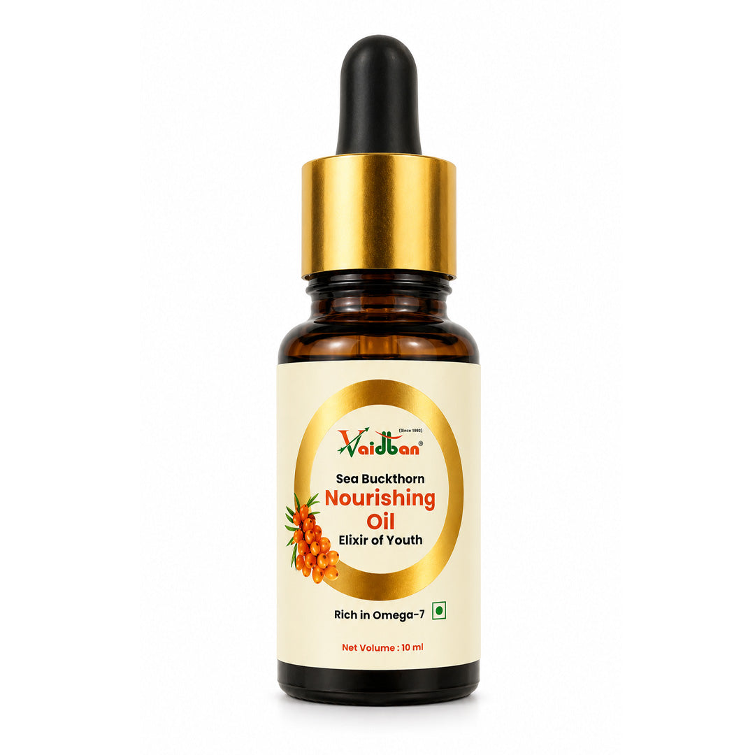 Vaidban Sea Buckthorn Nourishing Oil – Elixir of Youth (10ml)