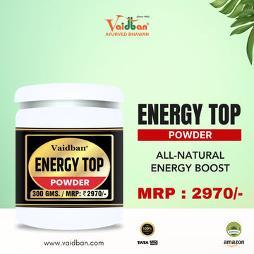 Vaidban Energy Top Powder - Your Natural Vigor and Vitality Enhancer