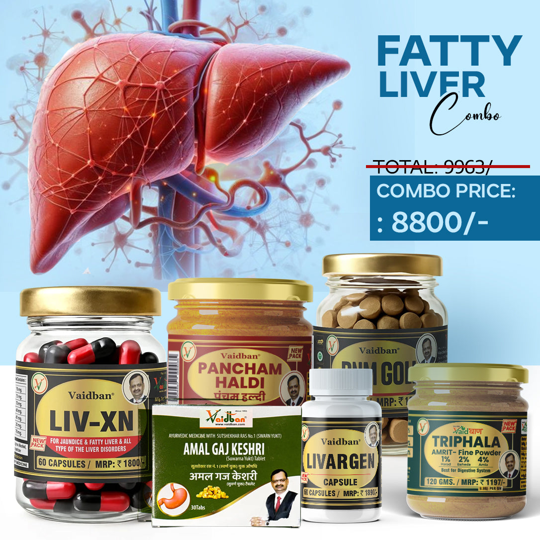 Vaidban Fatty Liver Wellness Combo Pack