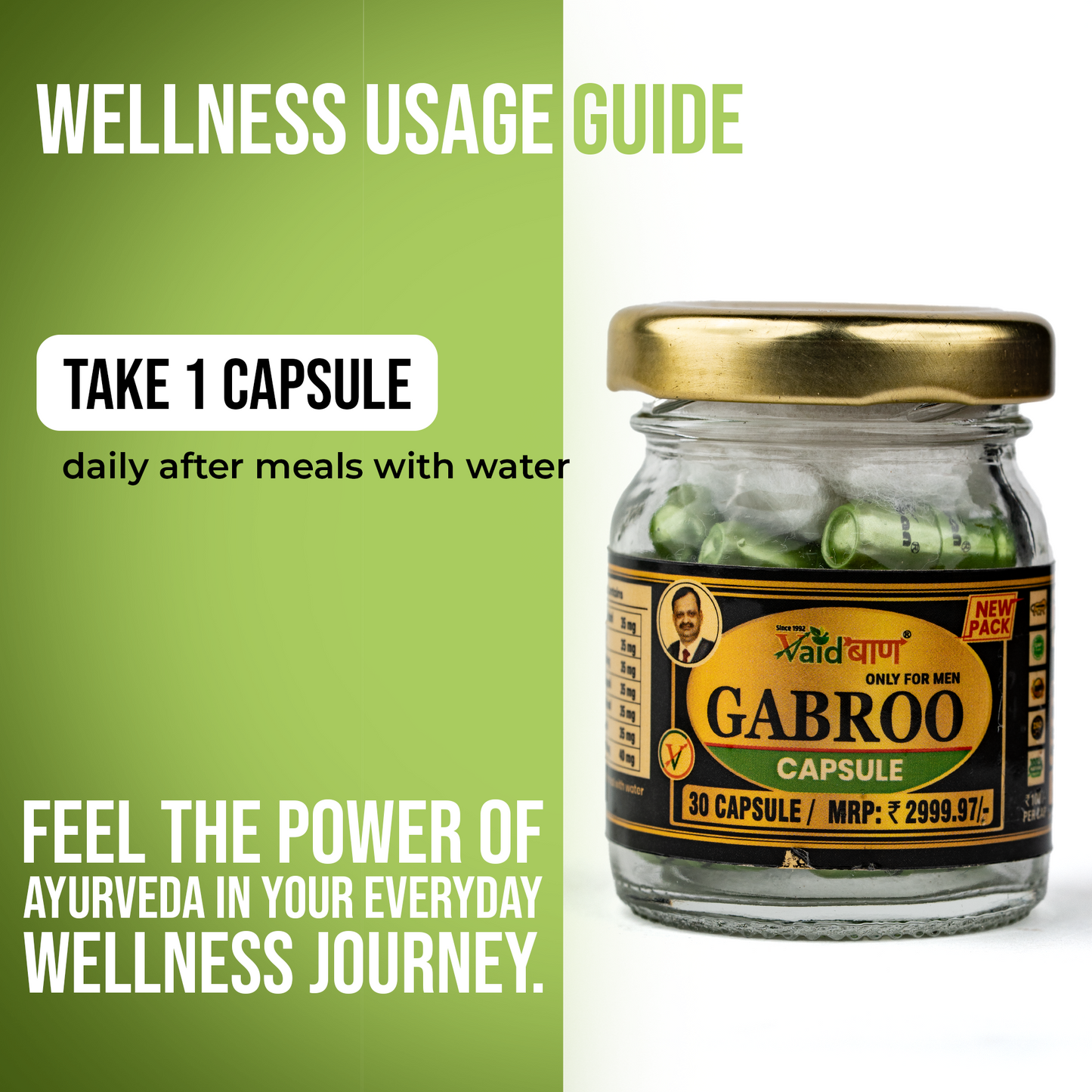 Gabroo Capsule – Ayurvedic Wellness Supplement for Men