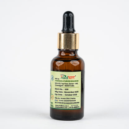 Vaidban V-9 Hathi Chhap Hair Oil – Ayurvedic Oil for Alopecia & Hair Fall