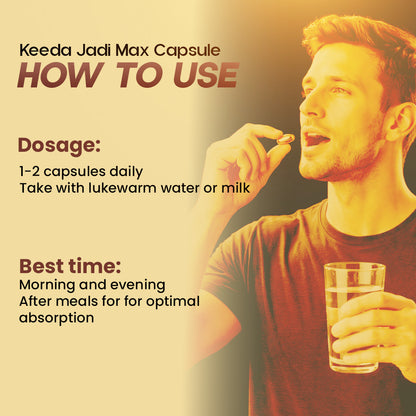 Lazab Keeda Jadi Max Capsule - Premium Men's Wellness Formula