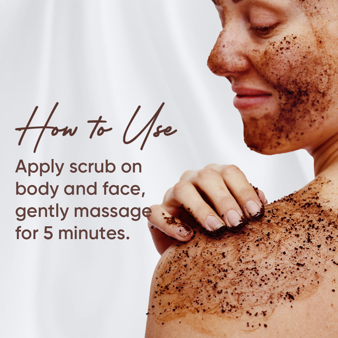 Rupanjali face & body scrub (chocolate)