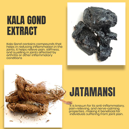 Vaidban Kala Gond Capsule - Pain Relief Capsule