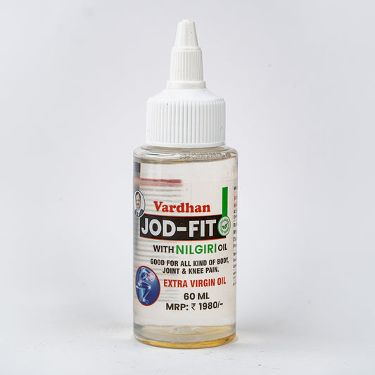 Vardhan Jod-Fit Oil with Nilgiri – Ayurvedic Pain Relief Oil for Joints, Knees & Body
