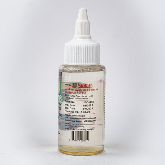 Vardhan Jod-Fit Oil with Nilgiri – Ayurvedic Pain Relief Oil for Joints, Knees & Body