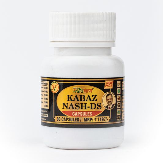 Vaidban Kabaz Nash-DS Capsules – Ayurvedic Relief from Constipation