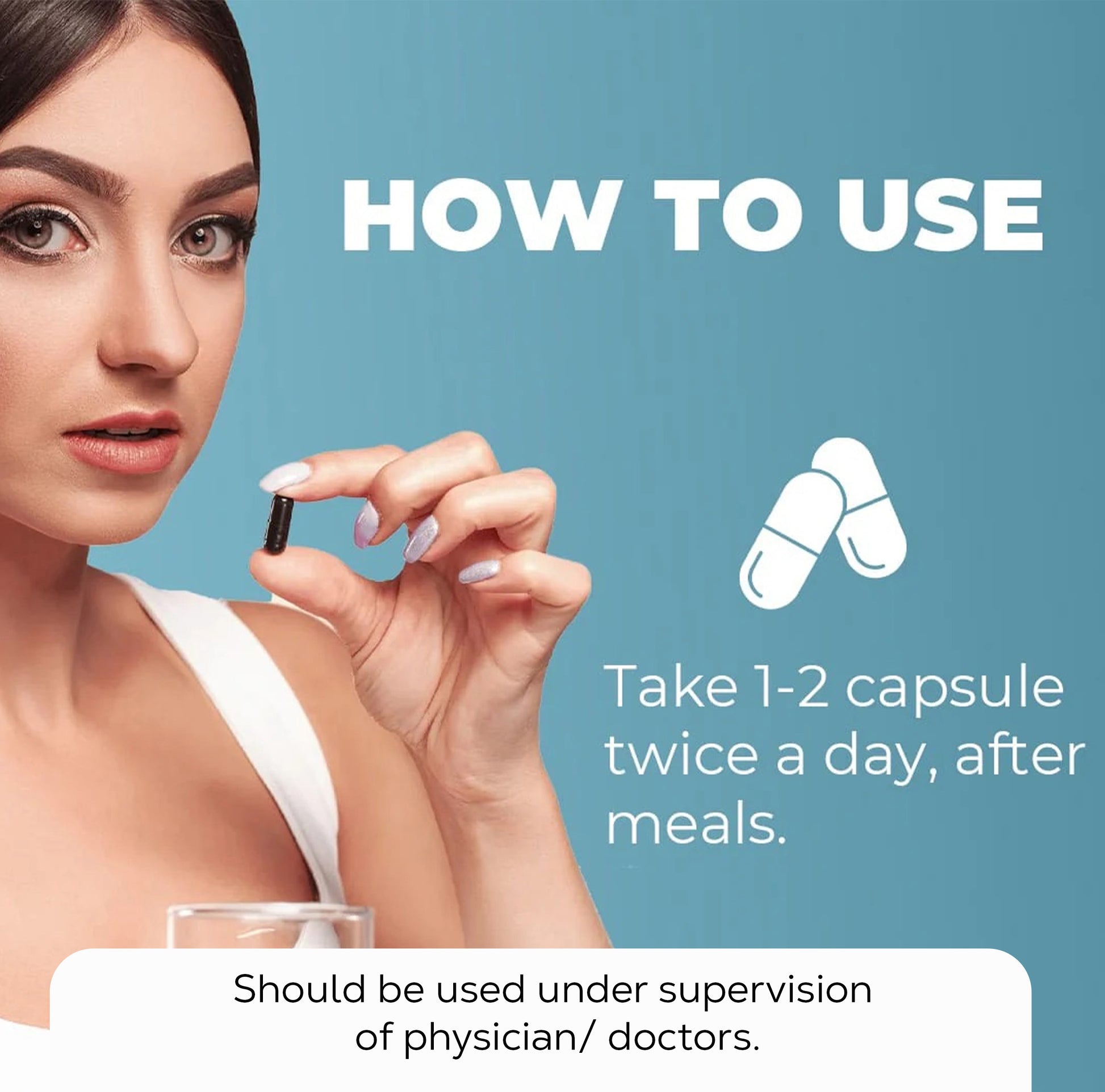 How to take Vaidban Kala Jamun Gond-DS capsules, daily dosage instructions