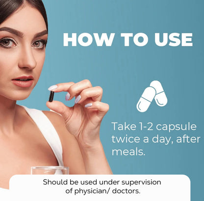 How to take Vaidban Kala Jamun Gond-DS capsules, daily dosage instructions