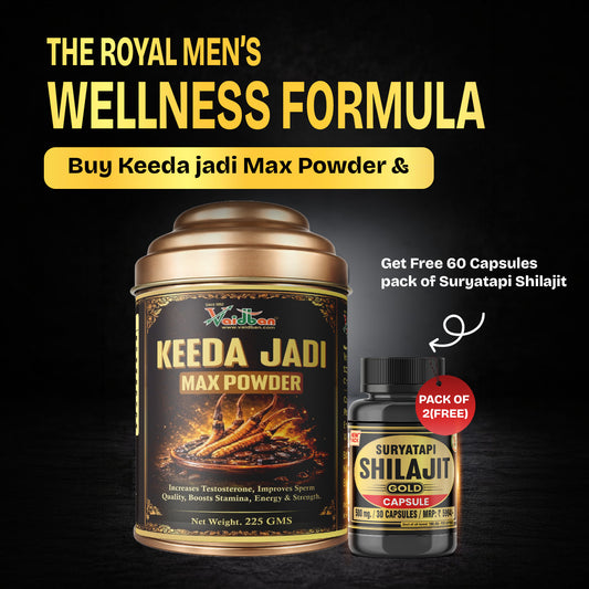 Keeda Jadi Max Powder – Premium Ayurvedic Vitality Supplement