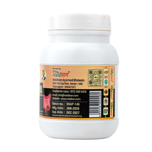 Vaidban Lexol Powder – Ayurvedic Constipation, Intestinal Detox & Acidity Relief