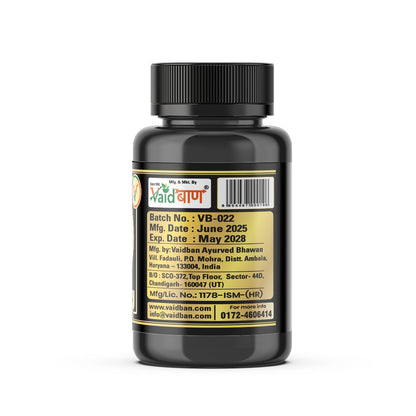 Vaidban Suryatapi Shilajit Gold - 100% Ayurvedic | for Strength, Stamina and Power