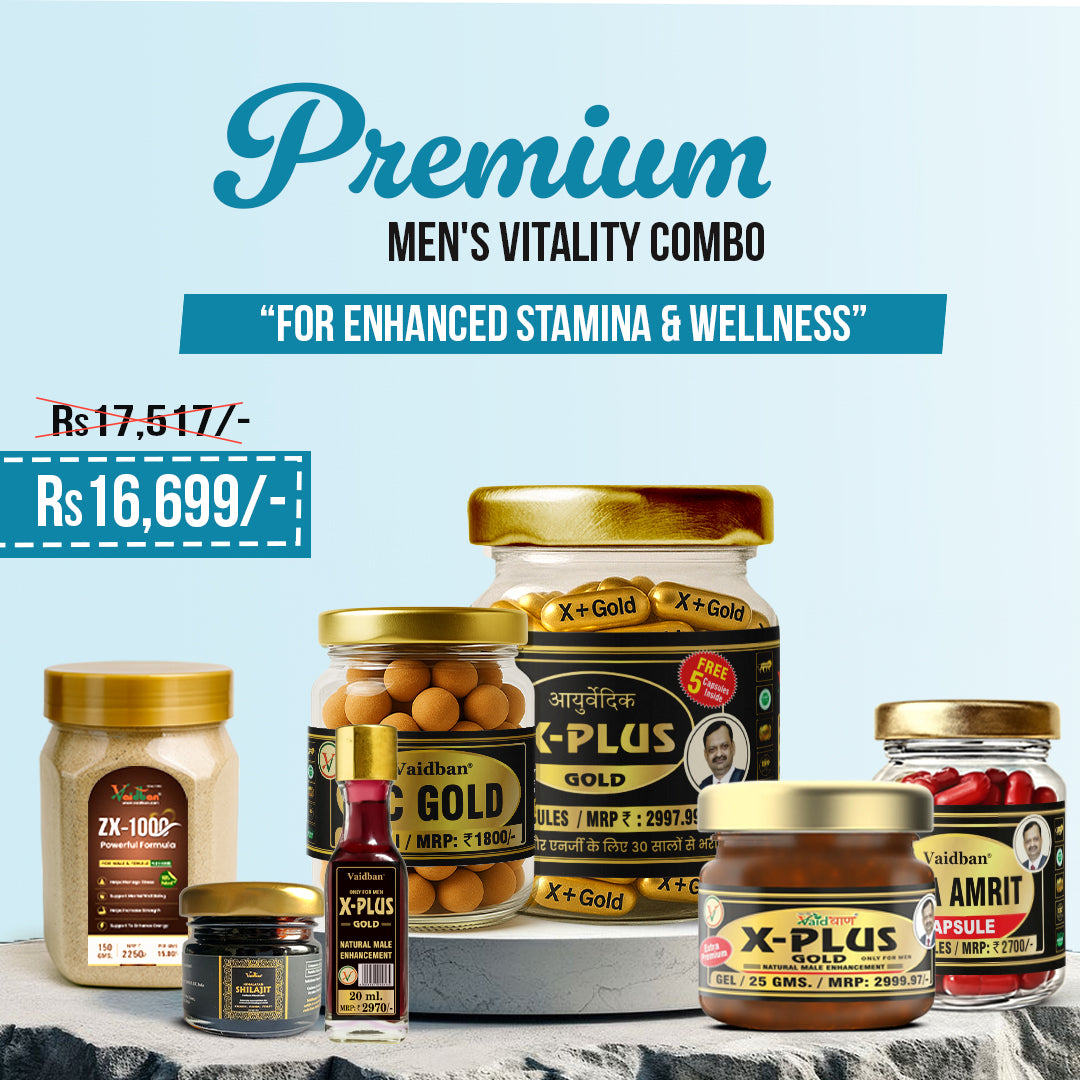 Premium Men’s Vitality Combo – Boost Strength, Stamina & Wellness Naturally