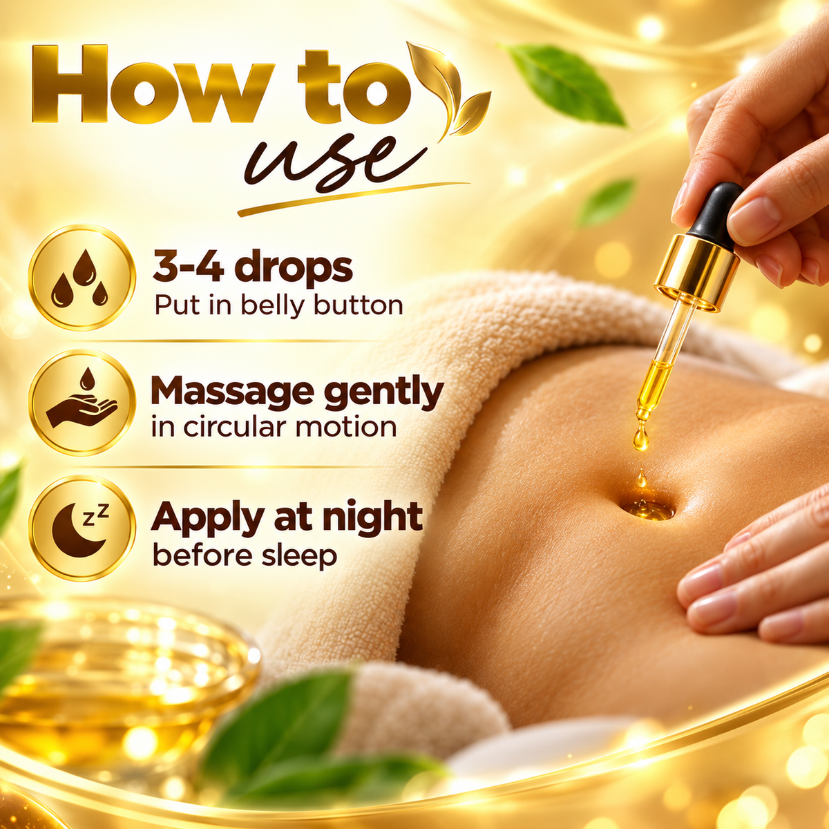 Nabhi Extra Virgin Ayurvedic Relief oil Belly Button Oil - 15 ML