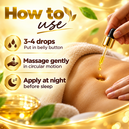 Nabhi Extra Virgin Ayurvedic Relief oil Belly Button Oil - 15 ML