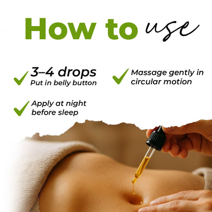 Nabhi Touch Ayurvedic Relief oil Belly Button Oil - 10 ml