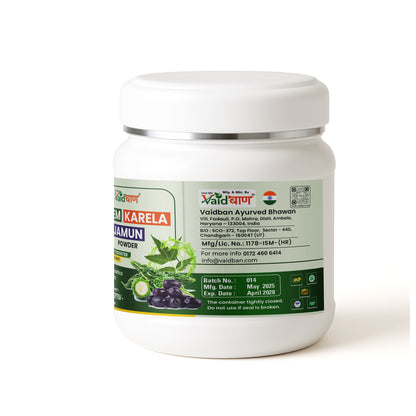 Neem Karela Jamun Powder – Natural Blood Sugar & Immunity Support