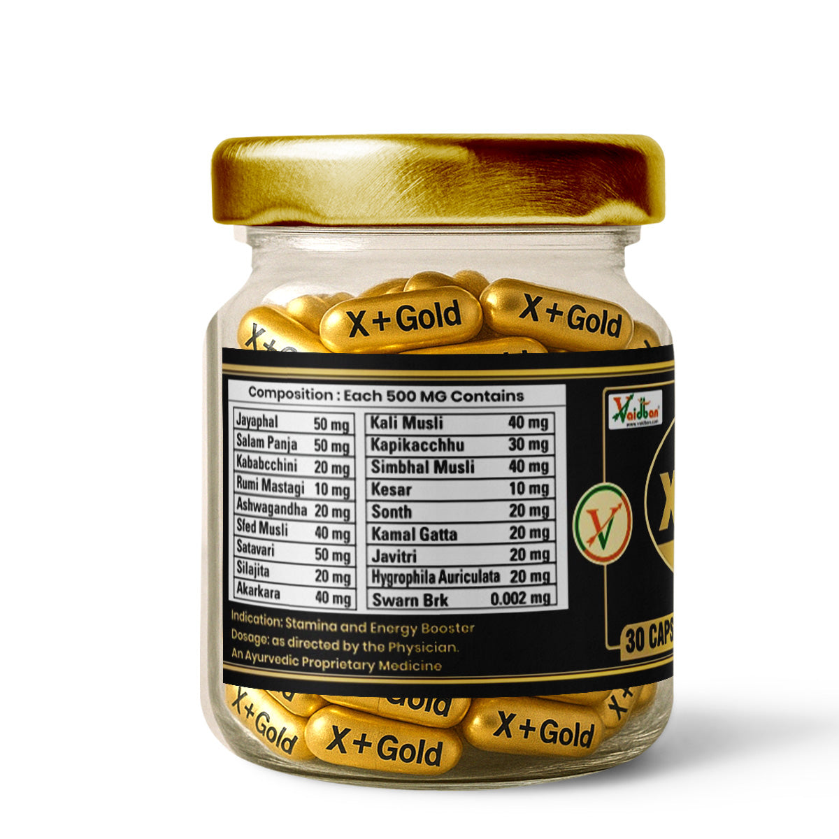 X Plus Gold Capsule – Premium Vitality & Performance Formula