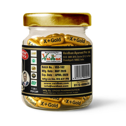 X Plus Gold Capsule – Premium Vitality & Performance Formula