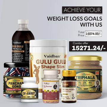 Vaidban Weight Management Mega Pack - Shape Slim Naturally