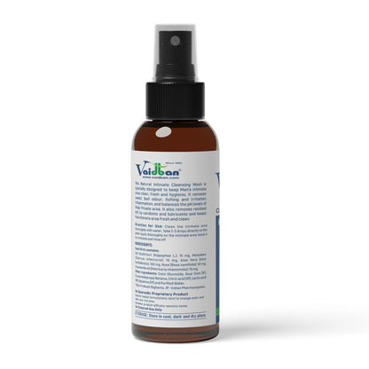 Vaidban Intimate Cleansing Wash for Men - 120ml