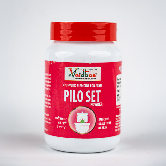 Vaidban Pilo Set Powder – Ayurvedic Medicine for Arsh (Piles)