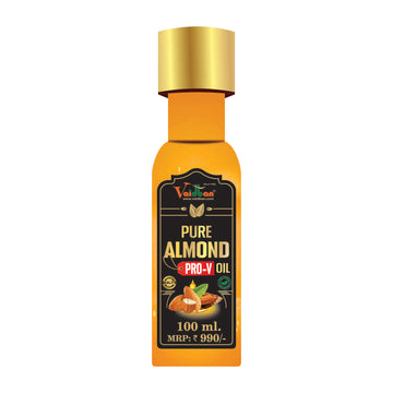 Vaidban Pure Almond Pro-V Oil (100 Ml) : Nourishment for Skin and Hair
