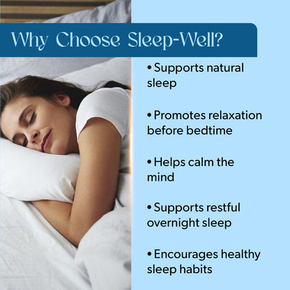 Sleep-Well (Melatonin) – 60 Tablets