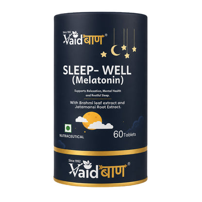 Sleep-Well (Melatonin) – 60 Tablets