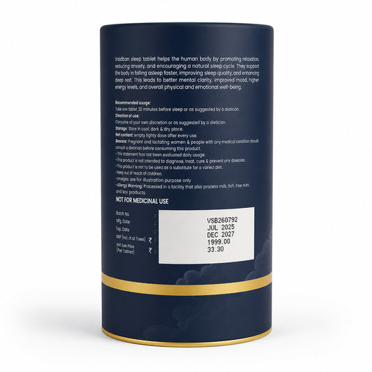 Sleep-Well (Melatonin) – 60 Tablets