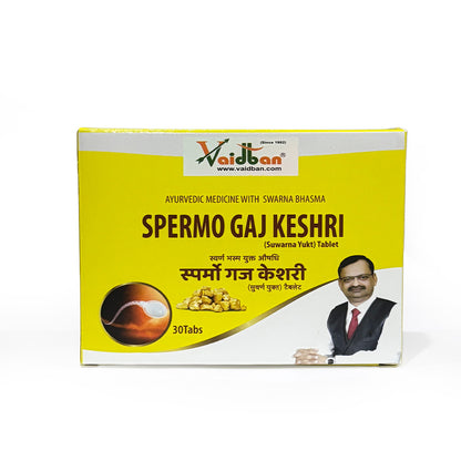 Vaidban Spermo Gaj Keshri – Herbal Formula for Reproductive Wellness