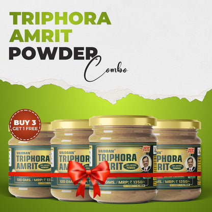 Vaidban Triphora Amrit — Triphala Extra Version / Churna - Best For Digestion