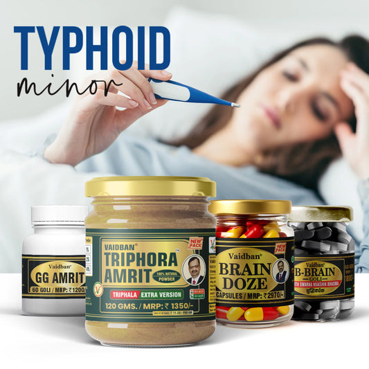 Vaidban Typhoid Minor Combo - Typhoid Recovery & Immunity Support