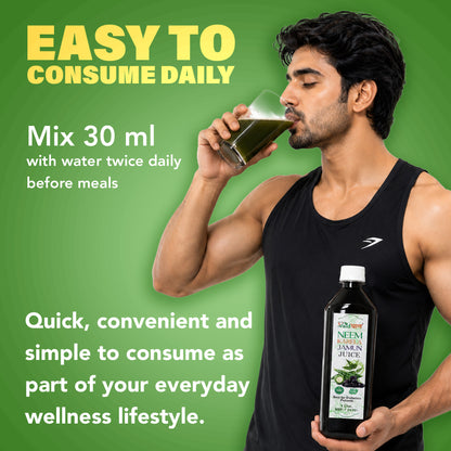 Neem Karela Jamun Juice – 1 Litre | Blood Sugar & Immunity Support